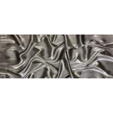 Polyester Lame - Metallic Silver on Black - Ellery Collection