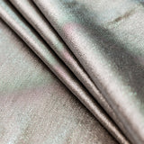 Polyester Lame - Metallic Silver on Black - Ellery Collection