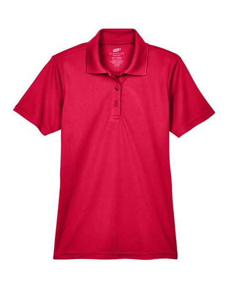 UltraClub Women's Cool & Dry Mesh Piqué Polo