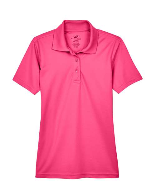 UltraClub Women's Cool & Dry Mesh Piqué Polo