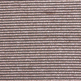 Metallic Silver Glitter and Pink Striped Tulle