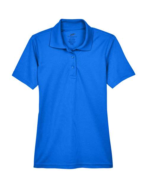 UltraClub Women's Cool & Dry Mesh Piqué Polo