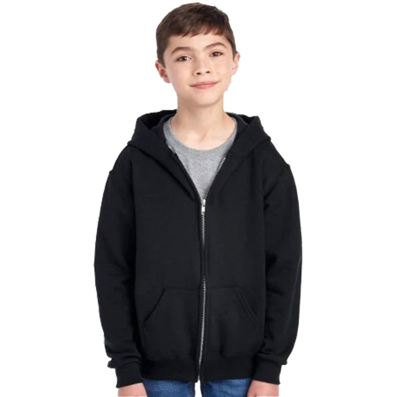 JERZEES® NuBlend Youth Full-Zip Hooded Sweatshirt