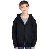 JERZEES® NuBlend Youth Full-Zip Hooded Sweatshirt