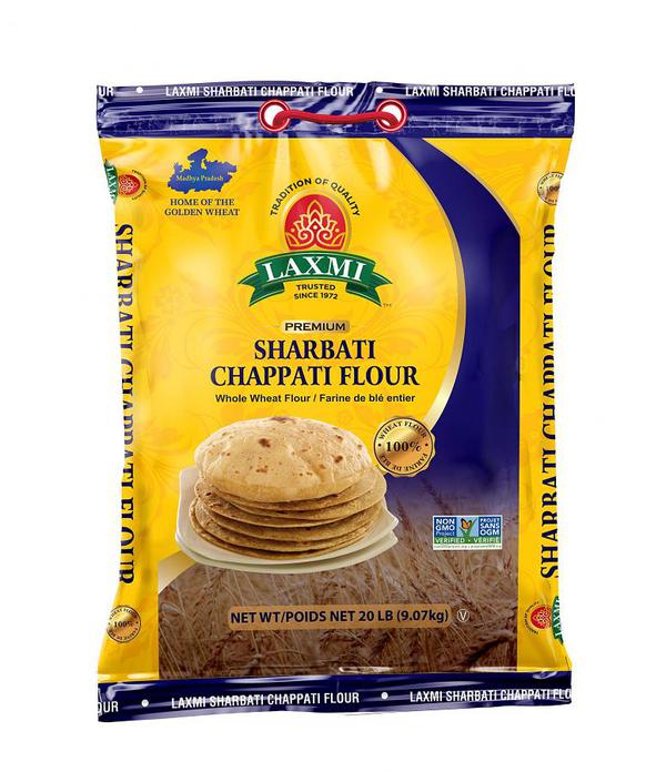 Laxmi Sharbati Flour 20lb