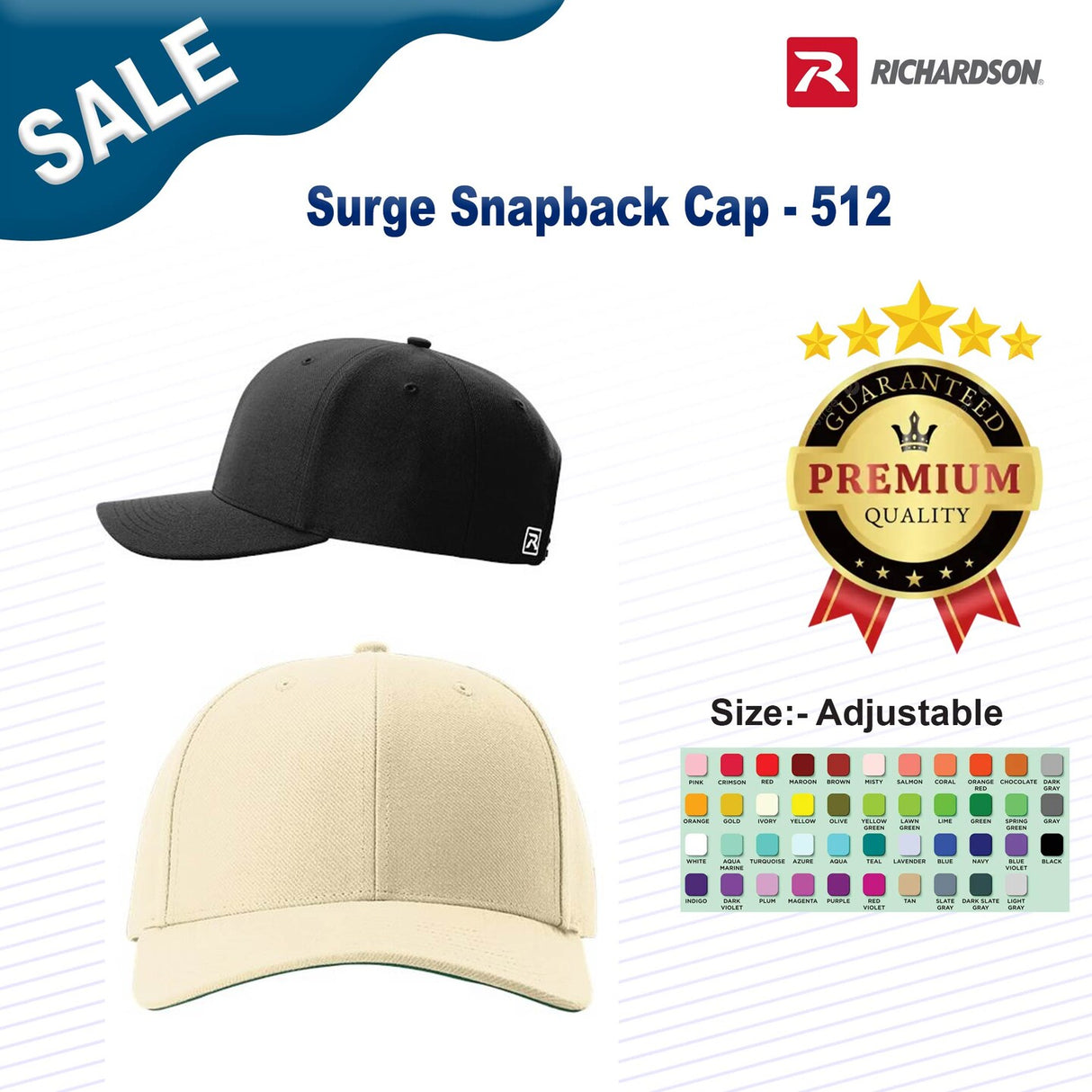 Richardson® Surge Snapback Cap