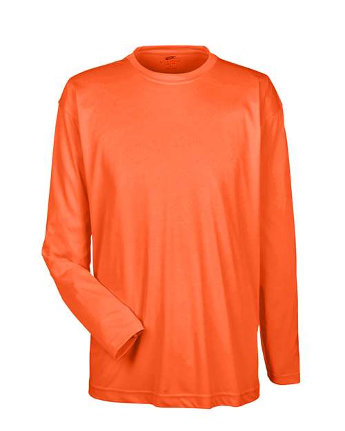 UltraClub Men's Cool & Dry Sport Long Sleeve Performance T-Shirt