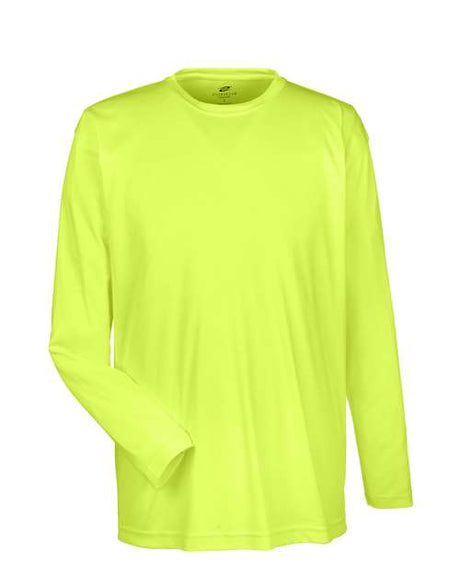 UltraClub Men's Cool & Dry Sport Long Sleeve Performance T-Shirt