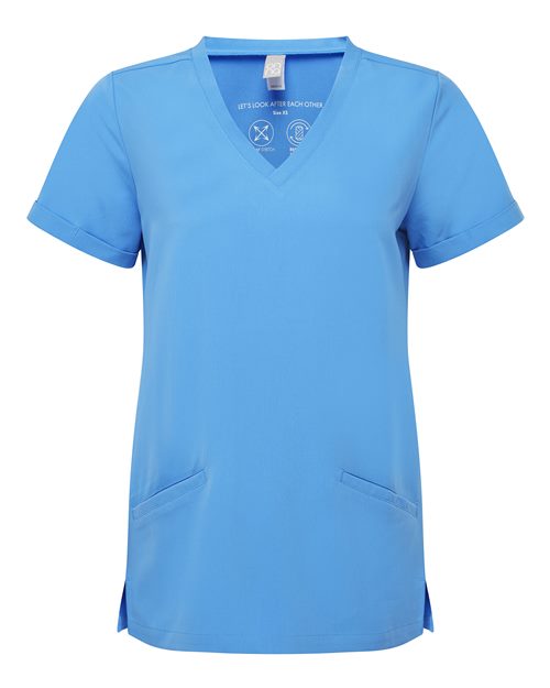 Onna Women's Invincible V-Neck Stretch Scrub Top