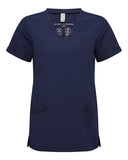 Onna Women's Invincible V-Neck Stretch Scrub Top