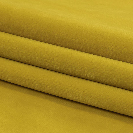 Golden Creamy Polyester Velvet