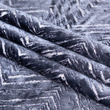 Slate Upholstery Velvet Burnout