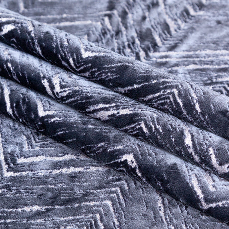 Slate Upholstery Velvet Burnout