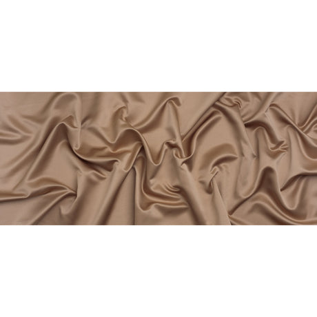 Polyester Satin - Swiss Coffee - Reverie Collection