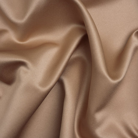Polyester Satin - Swiss Coffee - Reverie Collection