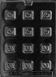 Bite Size Assorted Filled Fruits Chocolate Mold
