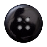Italian Navy 4-Hole Velvet-Faced Plastic Button - 54L/34mm