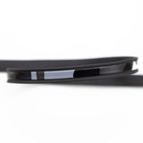 Italian Black and White Camouflage Vinyl Striped Rubber Trimming - 0.375"