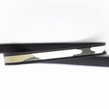 Italian Black and Green Camouflage Vinyl Striped Rubber Trimming - 0.375"