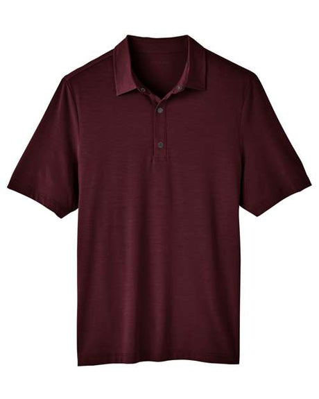North End Men's JAQ Snap-Up Stretch Performance Polo