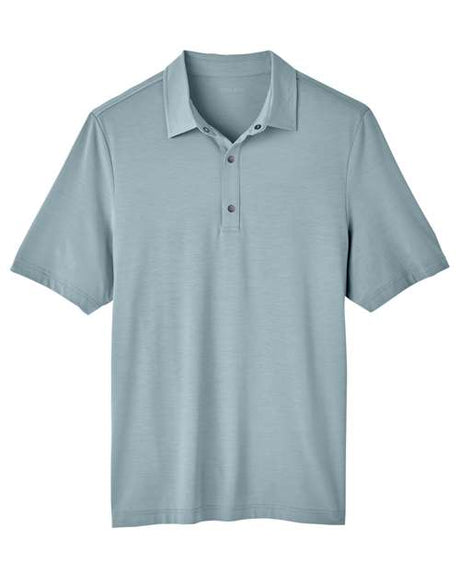 North End Men's JAQ Snap-Up Stretch Performance Polo
