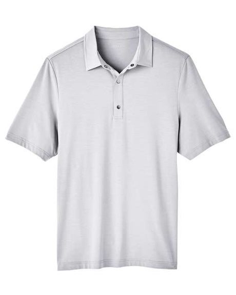 North End Men's JAQ Snap-Up Stretch Performance Polo
