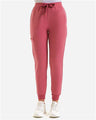 Women's Stretch Jogger Scrub Pants with Ribbed Cuffs & Utility Pockets