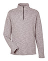 North End Men's Eclipse Jacquard Quarter-Zip Pullover