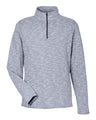 North End Men's Eclipse Jacquard Quarter-Zip Pullover