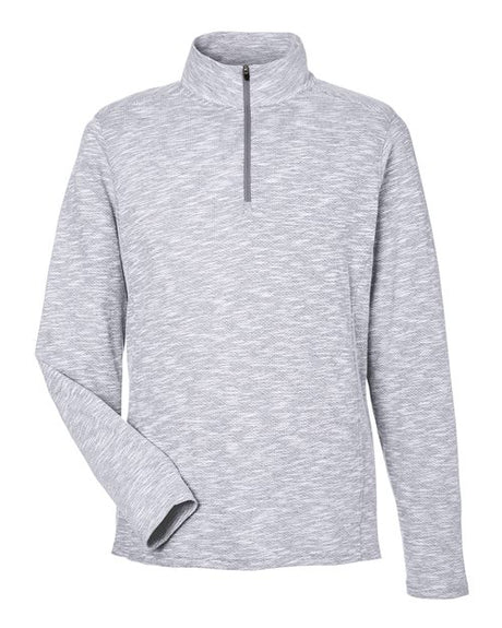 North End Men's Eclipse Jacquard Quarter-Zip Pullover