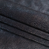 Brittani Metallic Silver and Black Stretch Two-Tone Satin