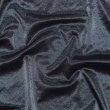 Brittani Metallic Silver and Black Stretch Two-Tone Satin