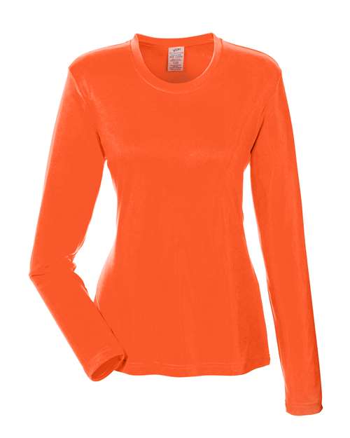UltraClub Women's Cool & Dry Performance Long Sleeve Top