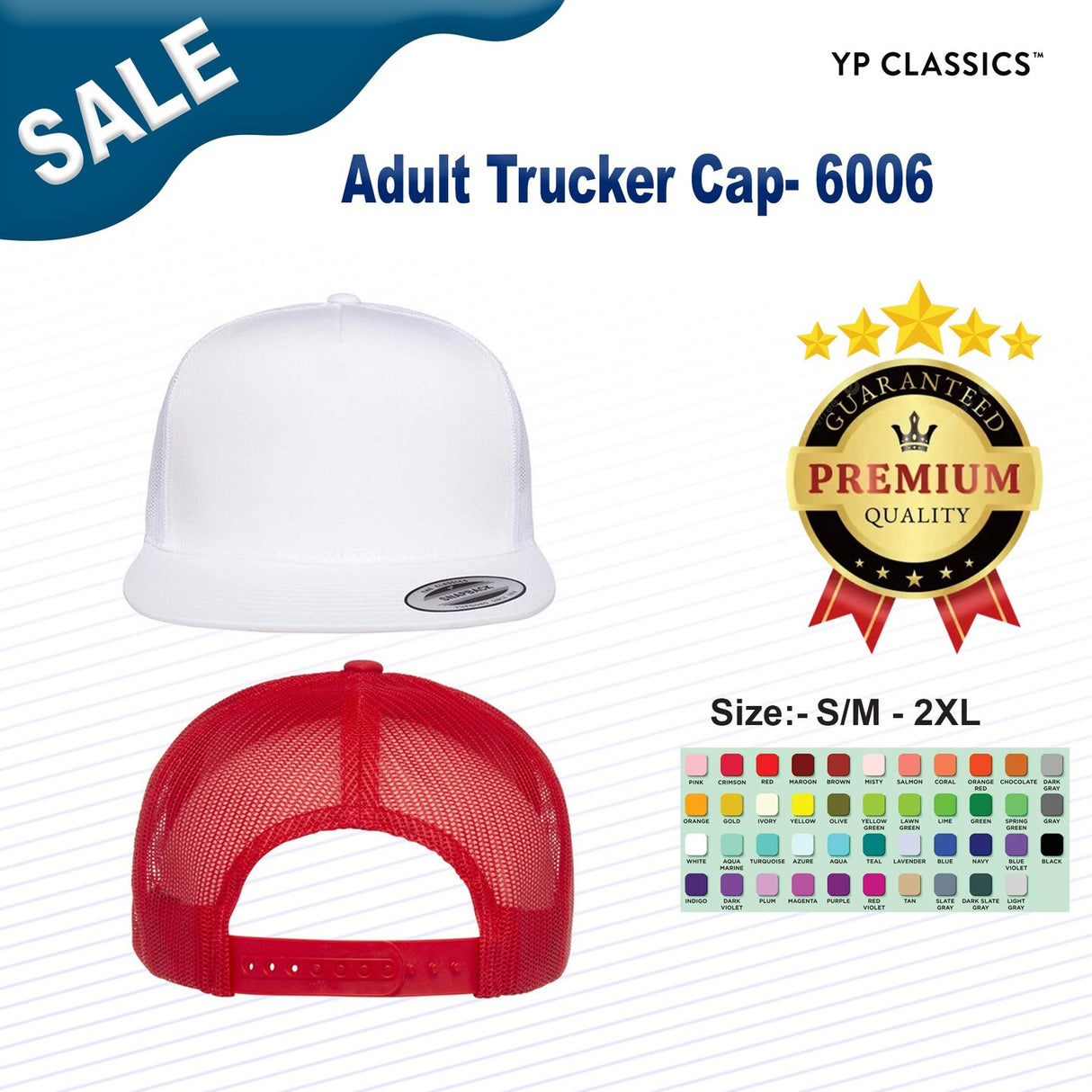 YP Classics® Adult Trucker Cap