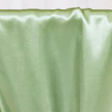 10 Pieces Sage Green Satin Chair Sashes for Rustic Wedding and Party Decor 8x108 inches