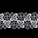 Fancy Ivory Floral Venise Lace Trim - 2.5"