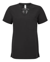 Onna Women's Limitless V-Neck Stretch Scrub Top