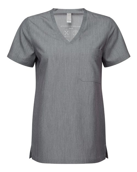 Onna Women's Limitless V-Neck Stretch Scrub Top