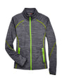 North End Women's Flux Mélange Bonded Fleece Jacket