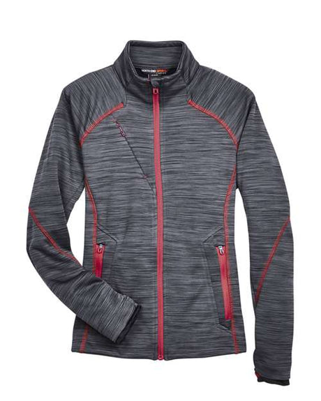 North End Women's Flux Mélange Bonded Fleece Jacket