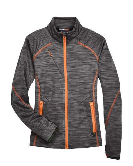 North End Women's Flux Mélange Bonded Fleece Jacket