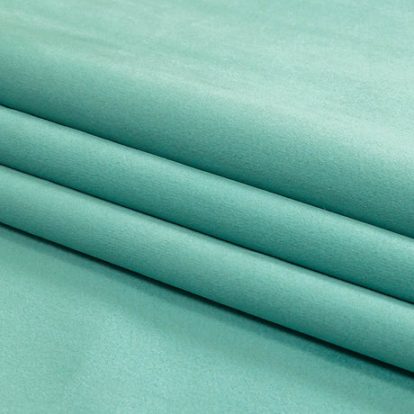 Nile Blue Creamy Polyester Velvet