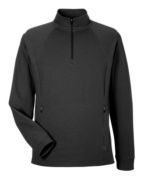 North End Men's Rhythm Waffle Quarter-Zip Pullover