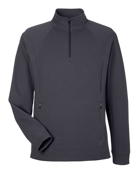 North End Men's Rhythm Waffle Quarter-Zip Pullover