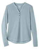 North End Women's JAQ Stretch Performance V-Neck Snap Pullover