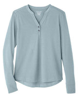 North End Women's JAQ Stretch Performance V-Neck Snap Pullover