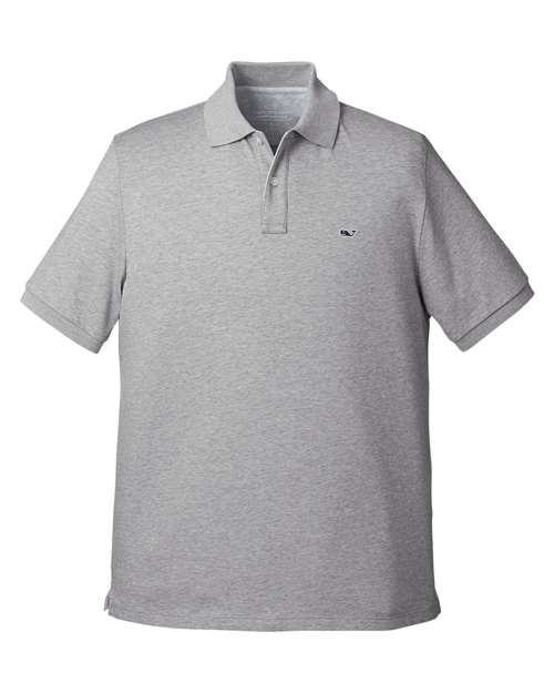 vineyard vines Men's Edgartown pique polo designed for polished casual everyday comfort