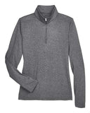 Women's Cool & Dry Heathered Performance Quarter-Zip Pullover