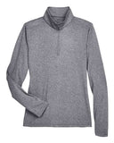 Women's Cool & Dry Heathered Performance Quarter-Zip Pullover
