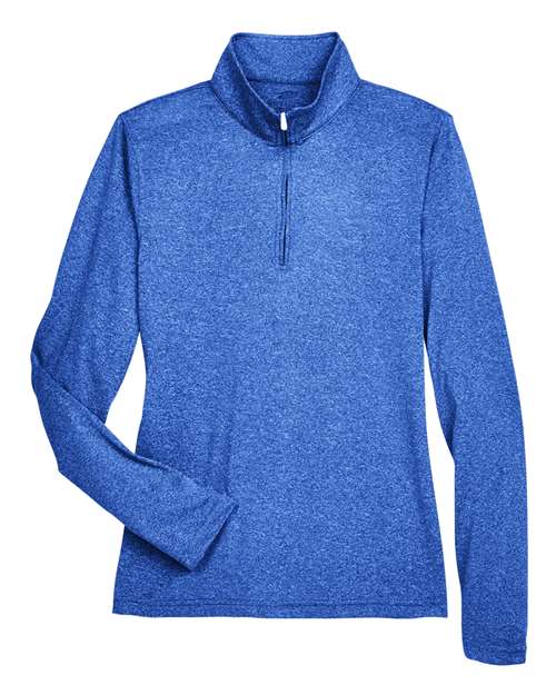 Women's Cool & Dry Heathered Performance Quarter-Zip Pullover